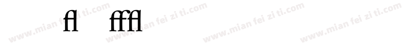 dalafloda roman no2字体转换
